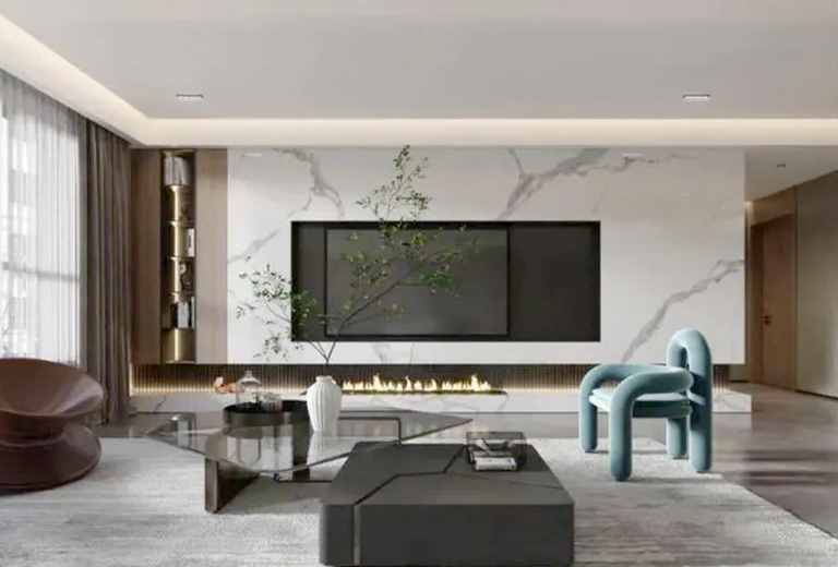 西安電視墻柜定制廠家樣品2